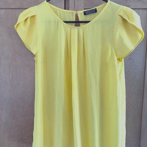 Papermoon Blouse - Yellow - Size Small